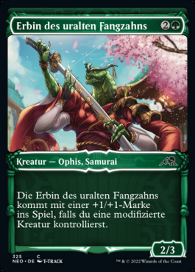 Erbin des uralten Fangzahns