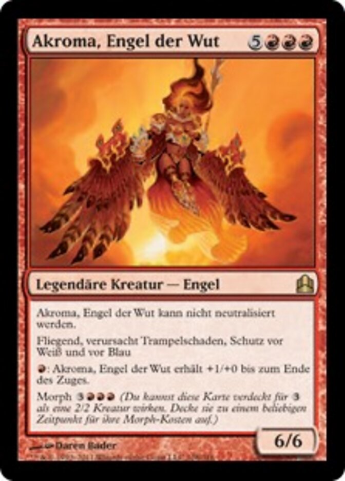 Akroma, Engel der Wut