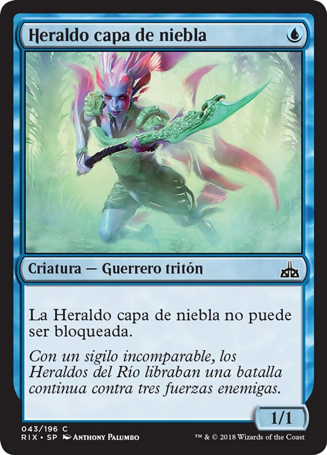 Heraldo capa de niebla