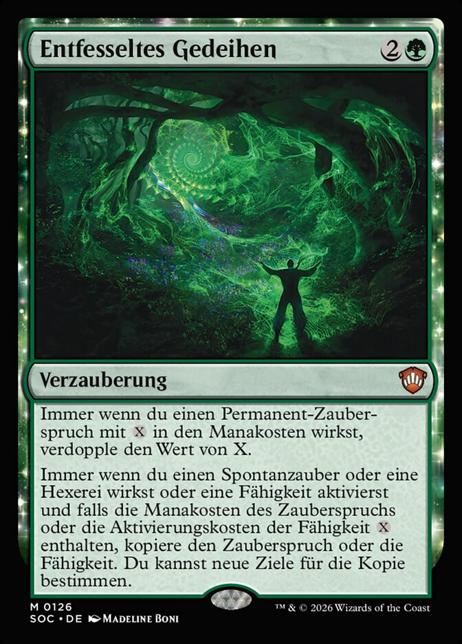 Entfesseltes Gedeihen