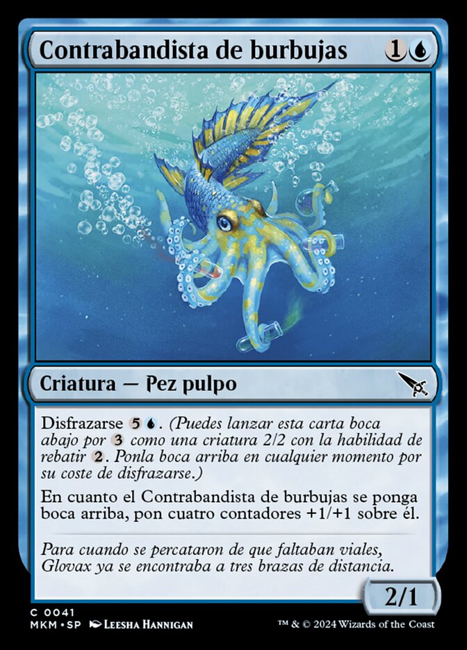 Contrabandista de burbujas
