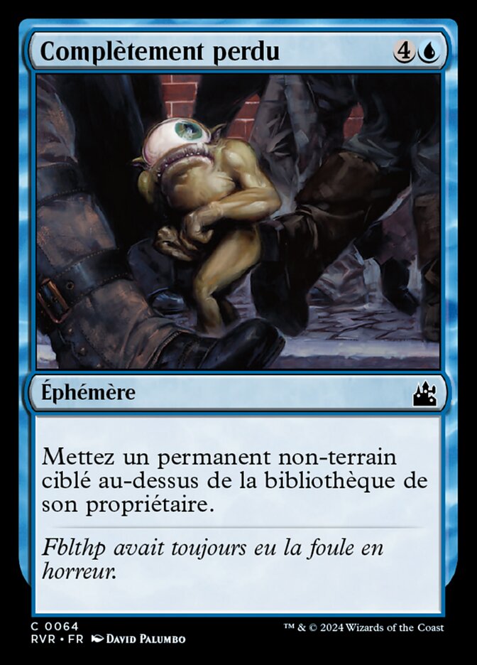 Complètement perdu
