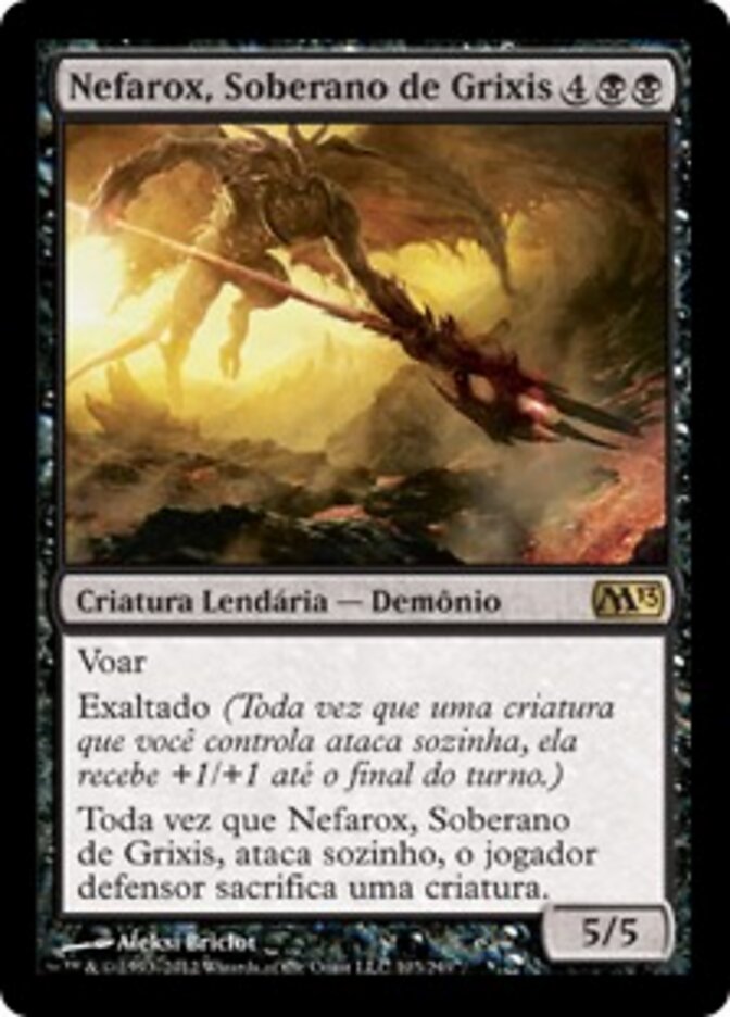 Nefarox, Soberano de Grixis