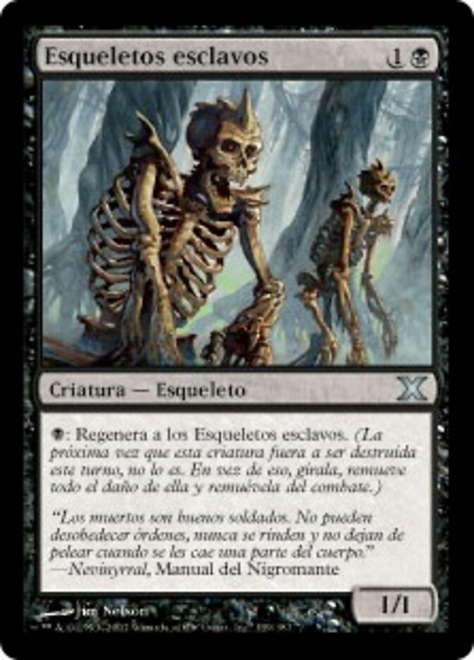 Esqueletos esclavos