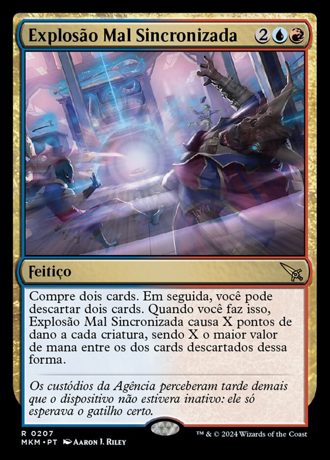 Explosão Mal Sincronizada