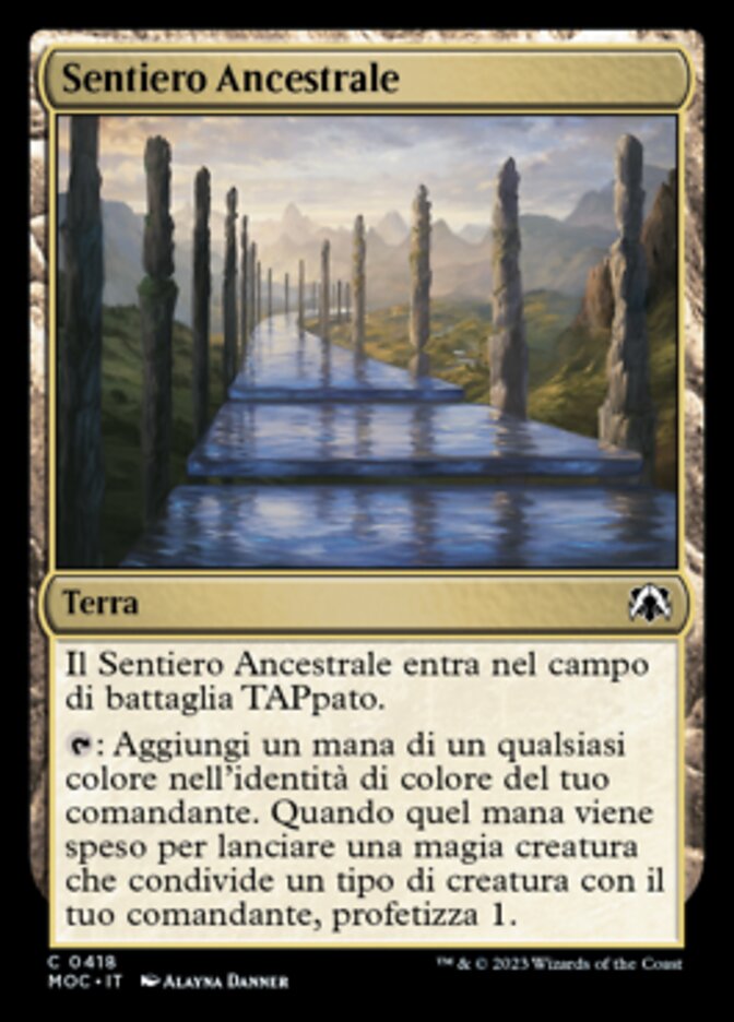 Sentiero Ancestrale