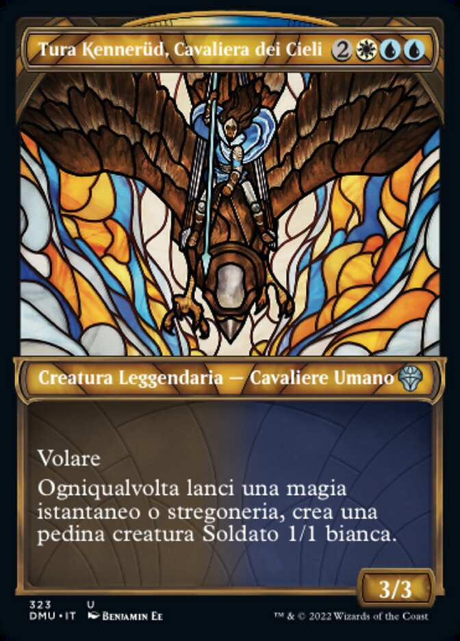 Tura Kennerüd, Cavaliera dei Cieli