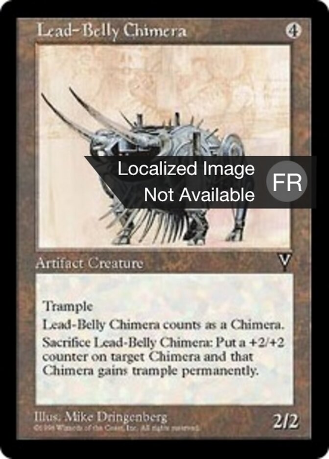 Chimère au ventre de plomb