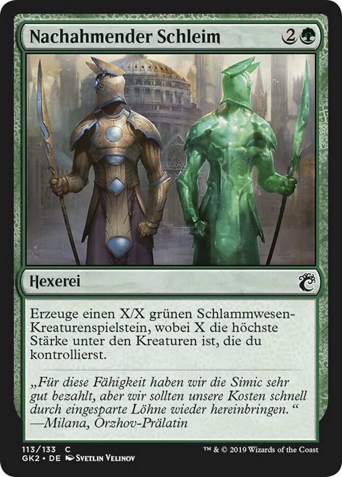 Nachahmender Schleim