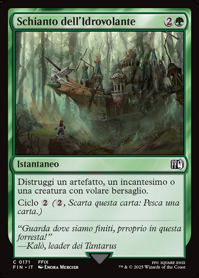 Schianto dell'Idrovolante
