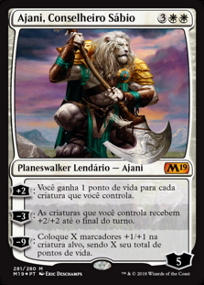 Ajani, Conselheiro Sábio