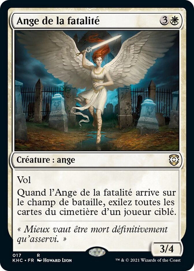 Ange de la fatalité