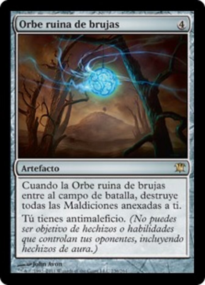 Orbe ruina de brujas