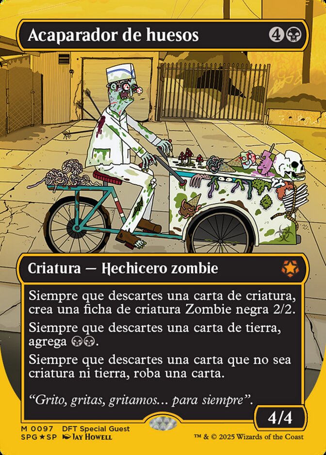 Acaparador de huesos