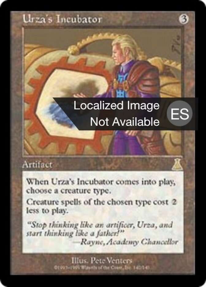 Incubador de Urza