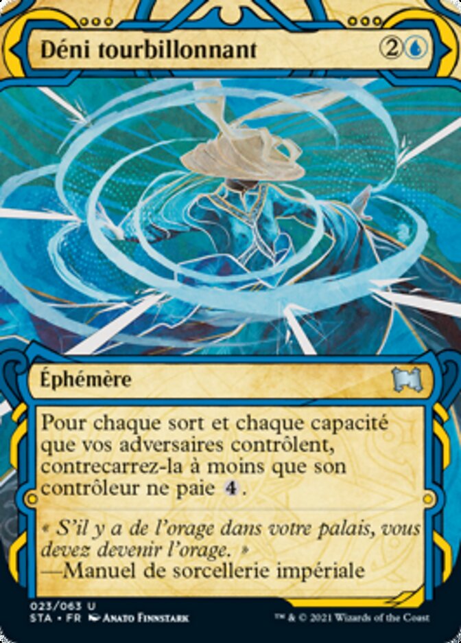 Déni tourbillonnant