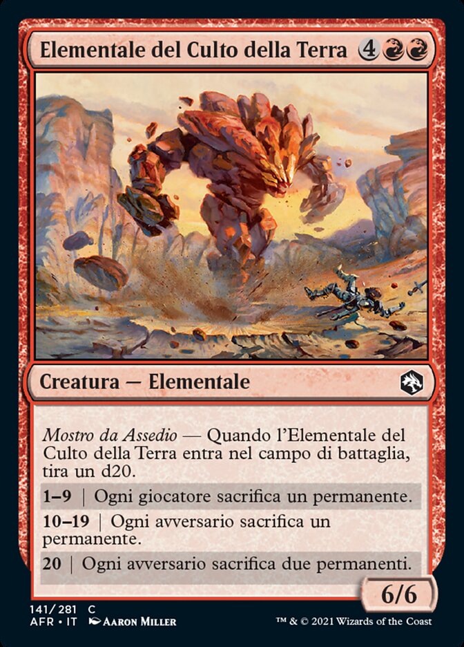 Elementale del Culto della Terra