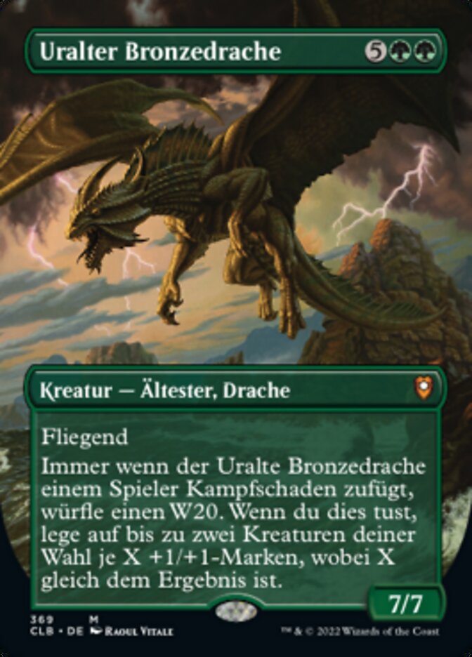 Uralter Bronzedrache