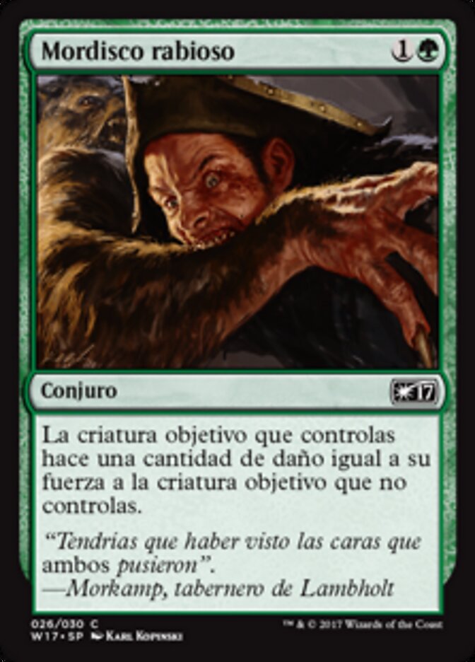 Mordisco rabioso
