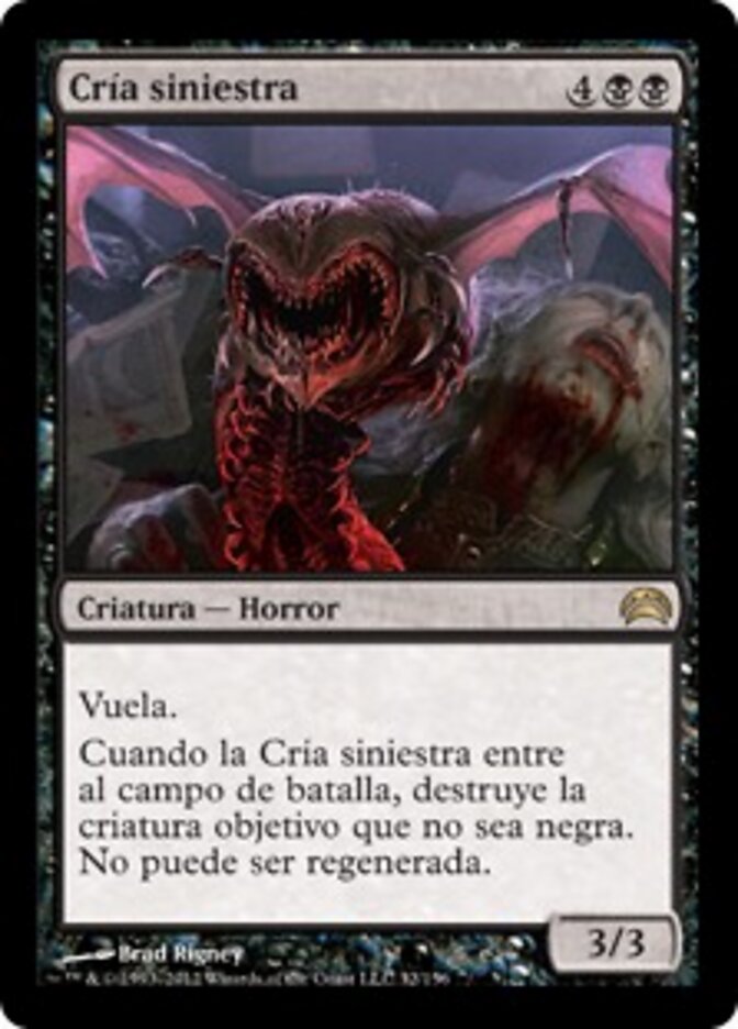 Cría siniestra