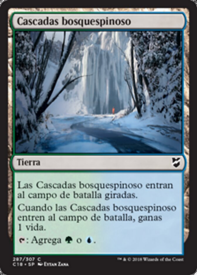 Cascadas bosquespinoso
