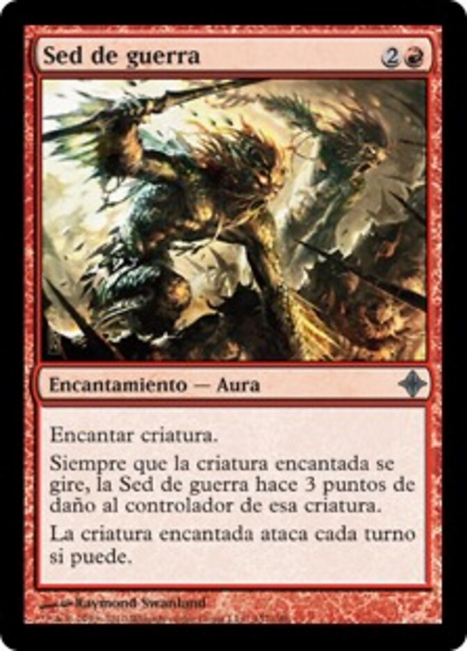 Sed de guerra