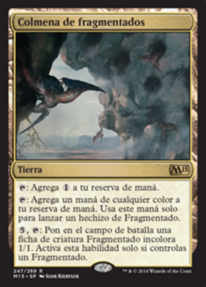 Colmena de fragmentados