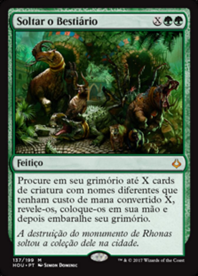 Soltar o Bestiário
