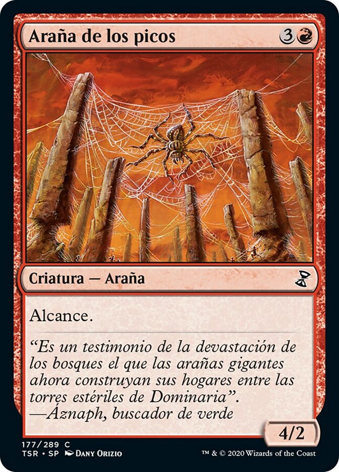 Araña de los picos