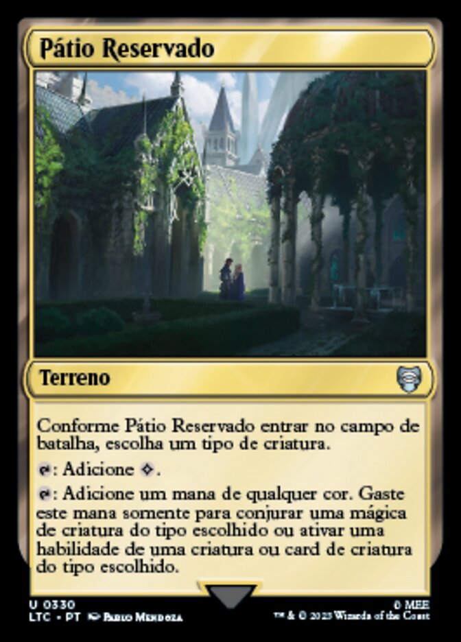 Pátio Reservado