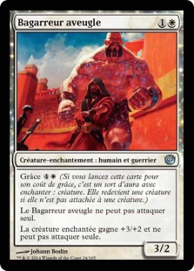 Bagarreur aveugle