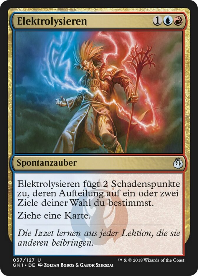 Elektrolysieren