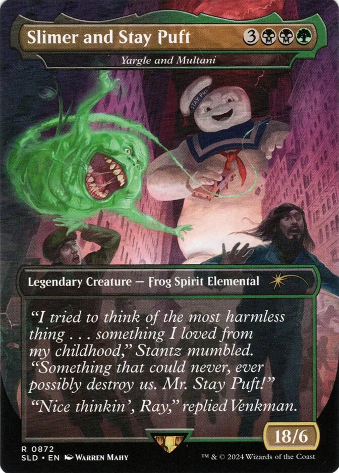 Slimer and Stay Puft