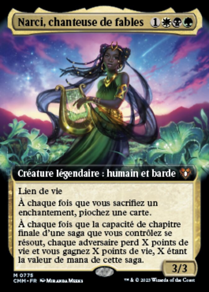 Narci, chanteuse de fables
