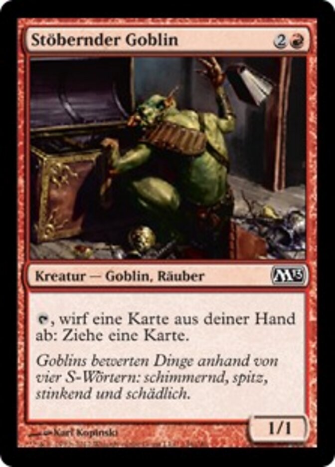 Stöbernder Goblin