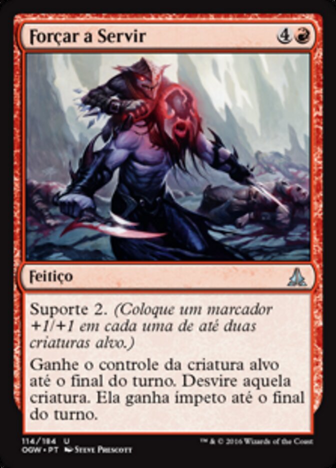 Forçar a Servir