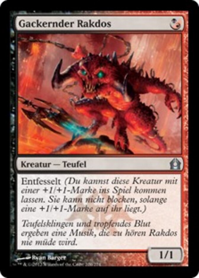 Gackernder Rakdos