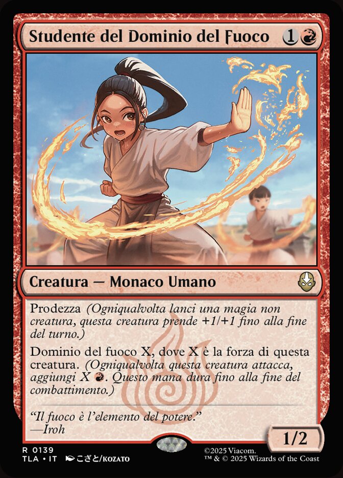 Studente del Dominio del Fuoco
