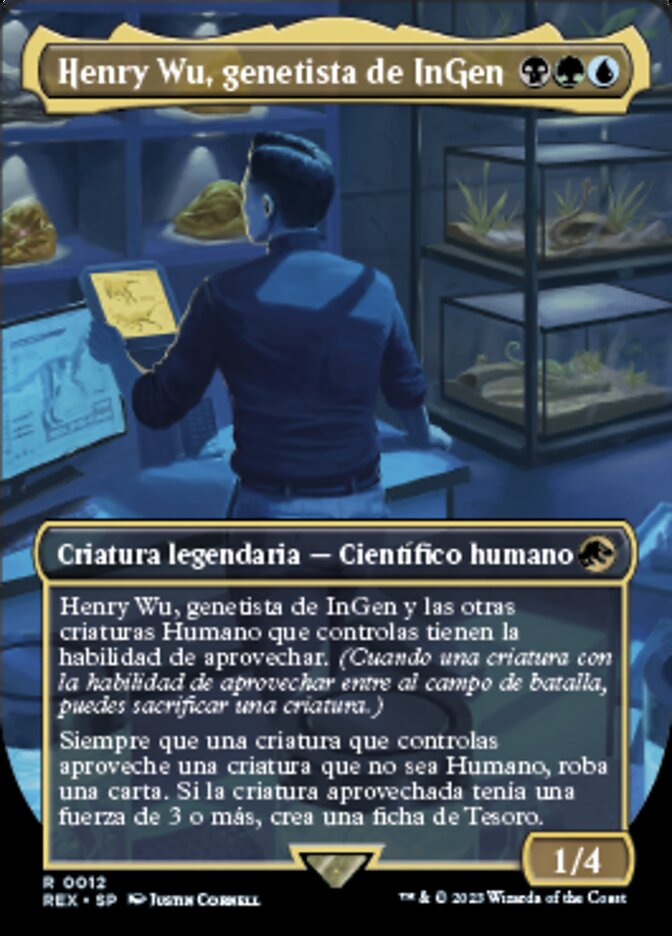 Henry Wu, genetista de InGen