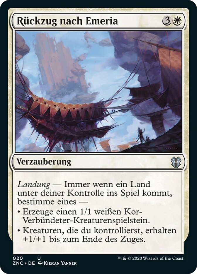 Rückzug nach Emeria