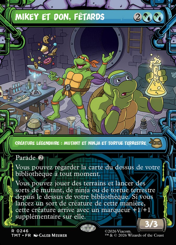 Mikey et Don, fêtards