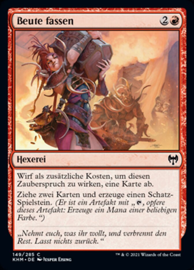 Beute fassen