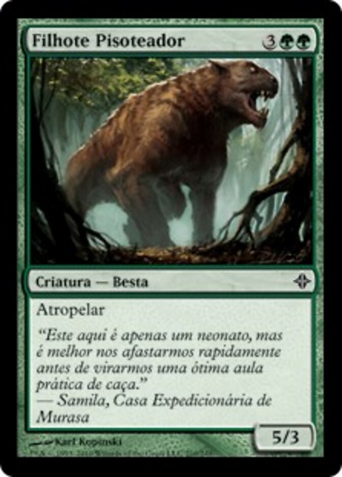 Filhote Pisoteador