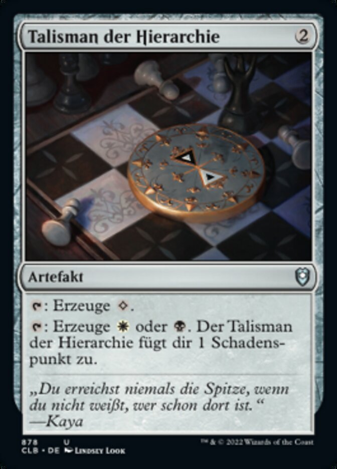 Talisman der Hierarchie