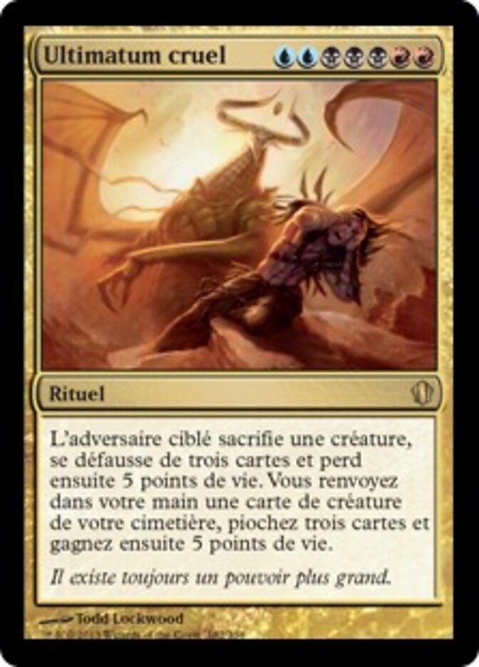 Ultimatum cruel