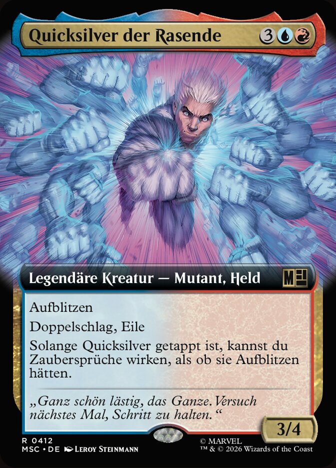 Quicksilver der Rasende