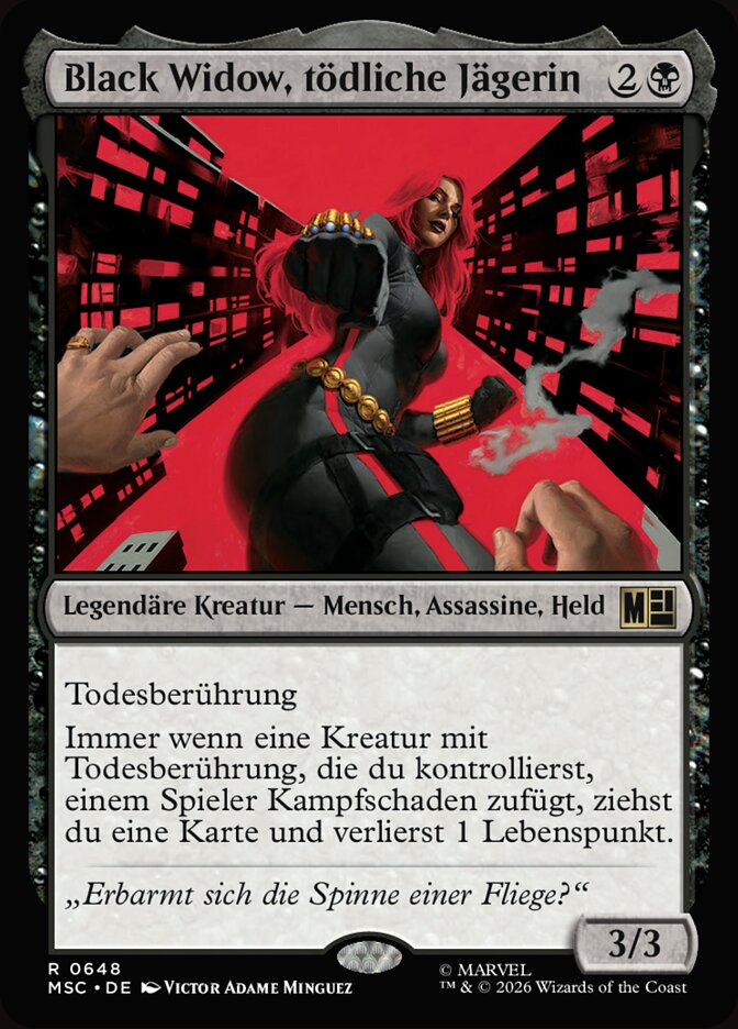 Black Widow, tödliche Jägerin