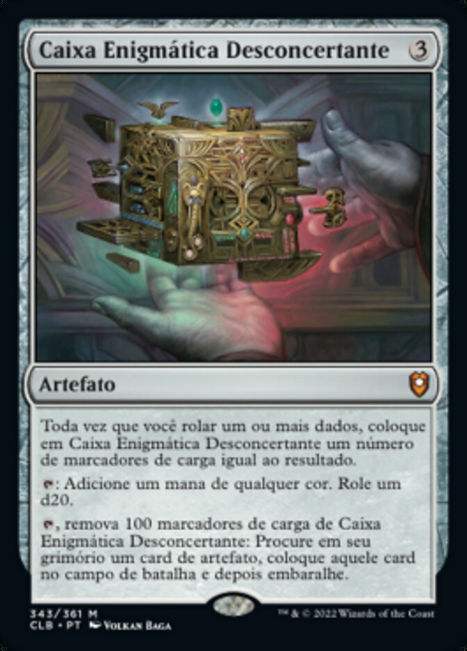 Caixa Enigmática Desconcertante
