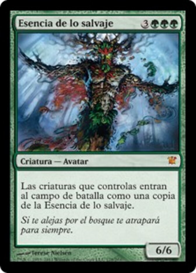 Esencia de lo salvaje