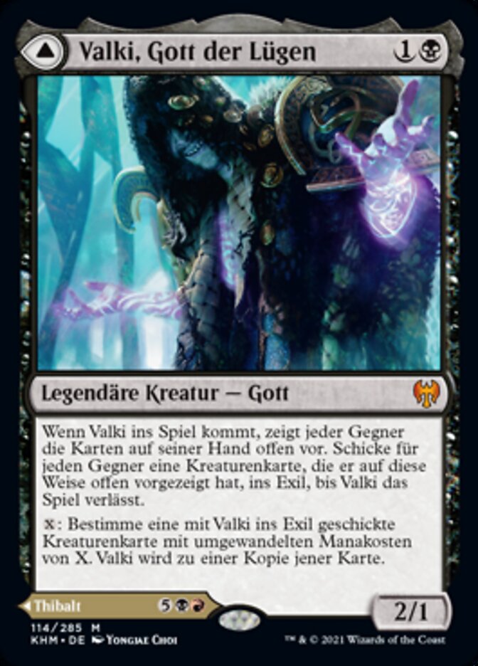 Valki, God of Lies // Tibalt, Cosmic Impostor